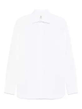 Поплиновая рубашка Borrelli, белый