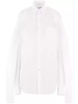 Поплиновая рубашка Comme Des Garons, белый