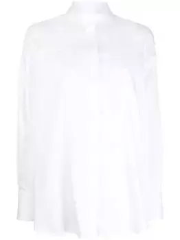 Поплиновая рубашка Helmut Lang, белый