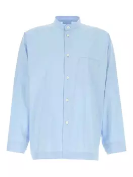 Поплиновая рубашка Homme Pliss Issey Miyake, синий