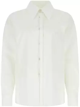 Поплиновая рубашка Jil Sander, белый