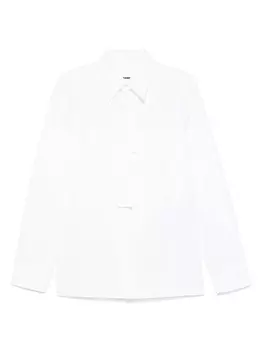 Поплиновая рубашка Jil Sander, белый