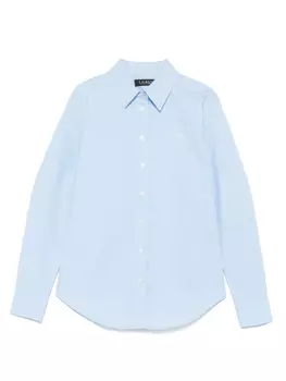 Поплиновая рубашка Lauren Ralph Lauren, синий
