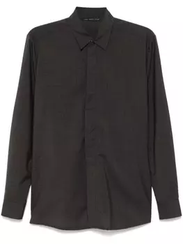 Поплиновая рубашка Low Brand, серый