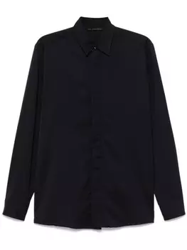 Поплиновая рубашка Low Brand, синий