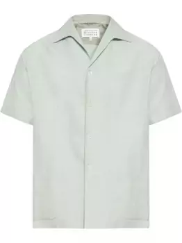 Поплиновая рубашка MAISON MARGIELA, синий