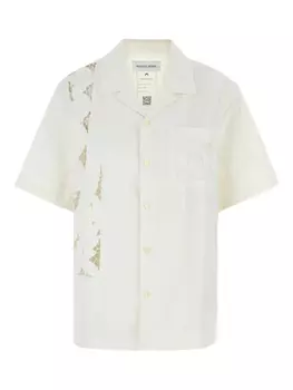 Поплиновая рубашка Marine Serre, белый