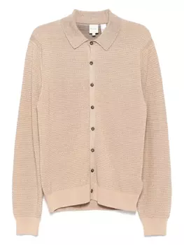 Поплиновая рубашка-поло Paul Smith, нейтральный