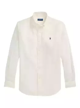 Поплиновая рубашка POLO RALPH LAUREN, белый