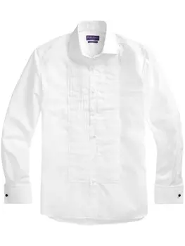 Поплиновая рубашка Ralph Lauren Purple Label, белый