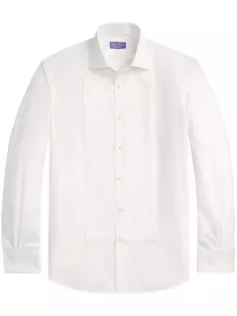 Поплиновая рубашка Ralph Lauren Purple Label, белый