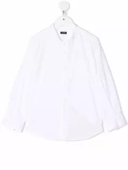 Поплиновая рубашка с длинными рукавами Il Gufo, белый