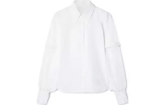 Поплиновая рубашка с отделкой ремешками Off-White