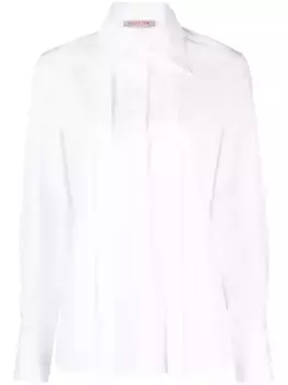 Поплиновая рубашка с шарфом VALENTINO GARAVANI, белый