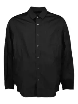 Поплиновая рубашка SACAI, черный