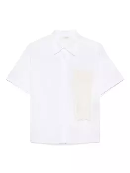 Поплиновая рубашка slowear, белый
