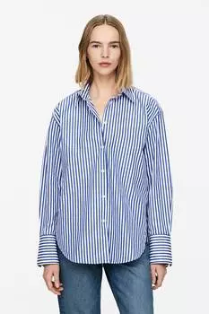 Поплиновая рубашка свободного кроя Arket, мультиколор