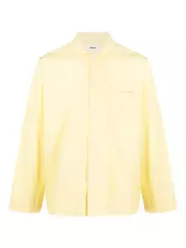 Поплиновая рубашка TEKLA, желтый