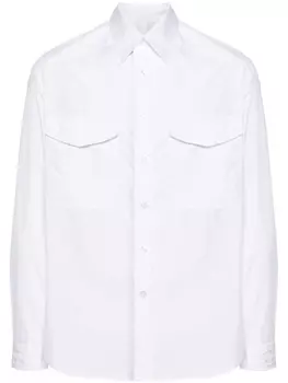 Поплиновая рубашка в полоску MORDECAI, белый