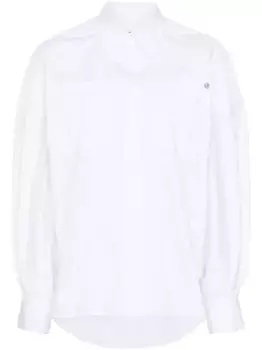 Поплиновая рубашка Warvol A.P.C., белый
