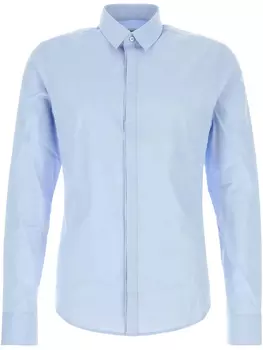 Поплиновая рубашка Wooyoungmi, синий