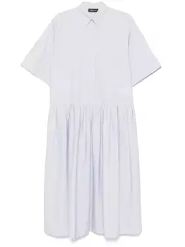 Поплиновое платье миди Fabiana Filippi, синий