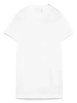 Поплиновое платье мини SACAI, белый