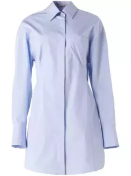 Поплиновое платье-рубашка STELLA MCCARTNEY, синий