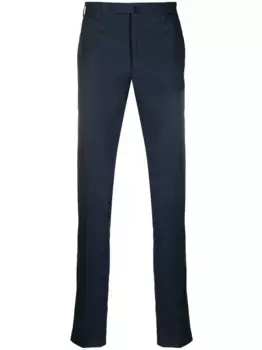 Поплиновые брюки Certified Summer Incotex, синий