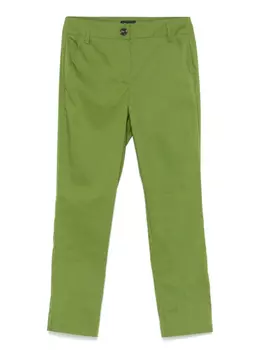 Поплиновые брюки Marella, зеленый