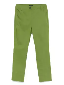 Поплиновые брюки Marella, зеленый