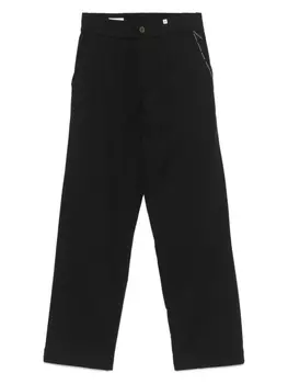 Поплиновые брюки Myths, черный