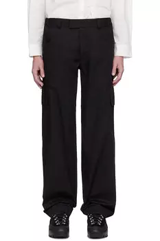 Поплиновые карго-брюки Gr10K, черный