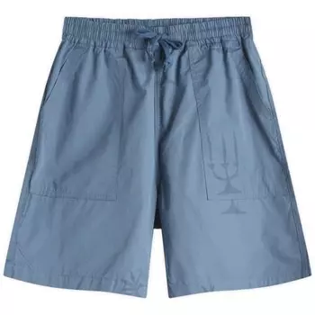 Поплиновые принтованные шорты для шеф-повара Service Works, цвет slate