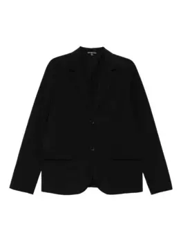 Поплиновый блейзер James Perse, черный