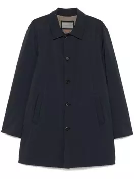 Поплиновый плащ Corneliani, синий