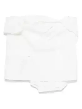 Поплиновый топ MIU MIU, белый