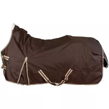 Попона RL24 1680D Basicline High Neck 200г наполнитель зимняя, темно-коричневый