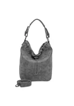 Poppi04 винтажная сумка через плечо 27 см Fritzi aus Preuen, цвет Anthra