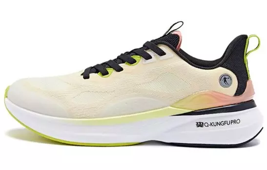 Популярность 12 Кроссовки мужские с низким верхом цвета слоновой кости/светло-желтый груша Qiaodan