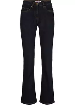 Популярные джинсы-буткат стрейч John Baner Jeanswear, синий