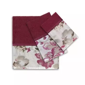 Популярный набор полотенец Bath Secret Garden из 3 предметов