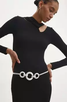 Пояс Answear Lab, серебряный