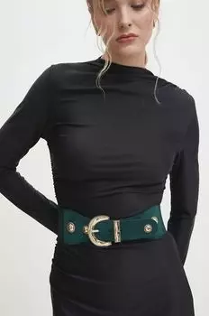 Пояс Answear Lab, зеленый