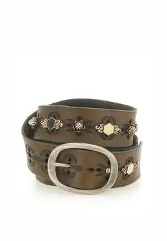 Пояс Campomaggi, темно-зеленый