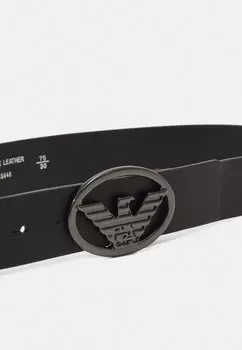 Пояс CINTURA Emporio Armani, черный