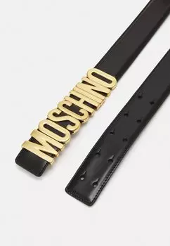 Пояс CINTURA UNISEX MOSCHINO, черный