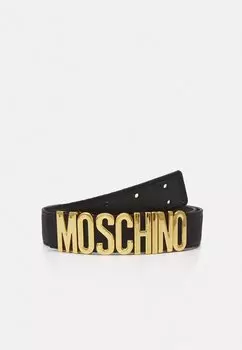 Пояс CINTURA UNISEX MOSCHINO, черный