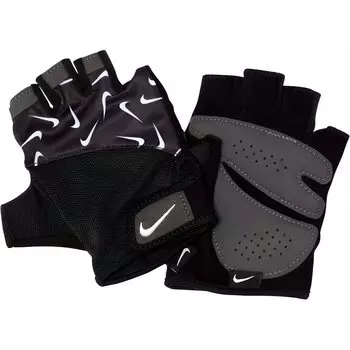 Пояс для тяжелой атлетики/спортивные перчатки Nike, цвет 091 Black/Black/White