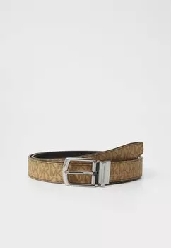 Пояс DRESS BELT UNISEX Michael Kors, коричневый